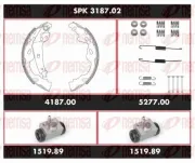 Bremsensatz, Trommelbremse REMSA SPK 3187.02