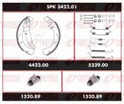 Bremsensatz, Trommelbremse REMSA SPK 3422.01