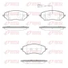 Bremsbelagsatz, Scheibenbremse Hinterachse REMSA X2033.01