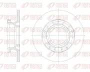 Bremsscheibe Hinterachse REMSA 62534.00