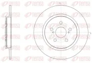 Bremsscheibe Hinterachse REMSA 61464.00