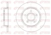 Bremsscheibe Hinterachse REMSA 61503.00