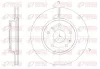 Bremsscheibe Vorderachse REMSA 61423.10