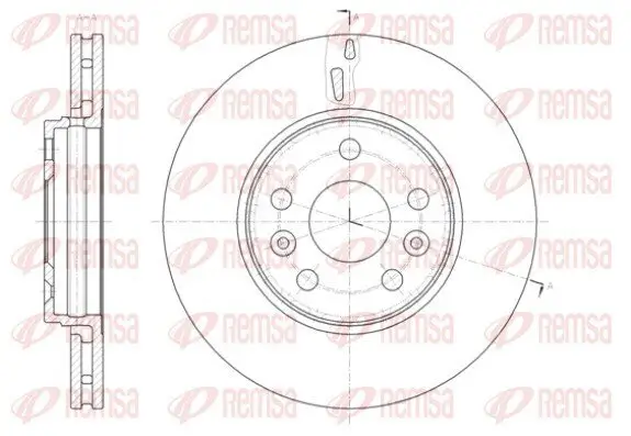 Bremsscheibe REMSA 61411.10