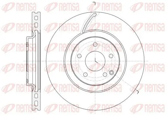 Bremsscheibe REMSA 61525.10