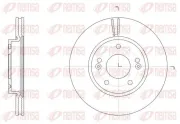 Bremsscheibe Vorderachse REMSA 61507.10