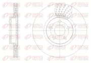 Bremsscheibe Vorderachse REMSA 62549.10