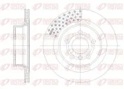 Bremsscheibe Hinterachse REMSA 62551.10