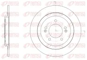 Bremsscheibe Hinterachse REMSA 61506.00