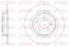 Bremsscheibe Hinterachse REMSA 61523.00