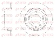 Bremsscheibe Hinterachse REMSA 62517.00