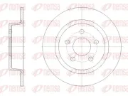 Bremsscheibe Hinterachse REMSA 62520.00