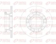 Bremsscheibe Hinterachse REMSA 62534.00