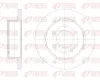 Bremsscheibe Hinterachse REMSA 62514.00