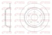 Bremsscheibe Hinterachse REMSA 62538.00