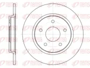 Bremsscheibe Hinterachse REMSA 61394.00