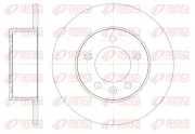 Bremsscheibe Hinterachse REMSA 61412.00