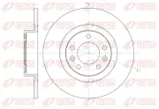 Bremsscheibe Hinterachse REMSA 61473.00