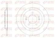 Bremsscheibe Hinterachse REMSA 61438.00
