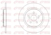 Bremsscheibe Hinterachse REMSA 61464.00
