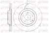 Bremsscheibe Vorderachse REMSA 61525.10