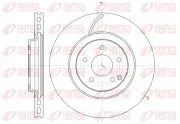 Bremsscheibe Vorderachse REMSA 61525.10