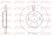 Bremsscheibe Vorderachse REMSA 61507.10