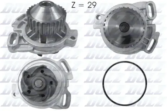 Wasserpumpe, Motorkühlung DOLZ A158 Bild Wasserpumpe, Motorkühlung DOLZ A158