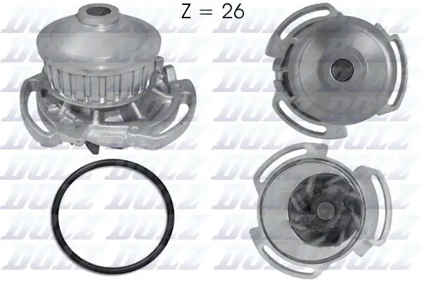 Wasserpumpe, Motorkühlung DOLZ A159