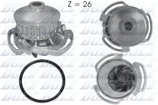 Wasserpumpe, Motorkühlung DOLZ A159 Bild Wasserpumpe, Motorkühlung DOLZ A159