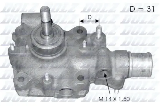 Wasserpumpe, Motorkühlung DOLZ B114 Bild Wasserpumpe, Motorkühlung DOLZ B114