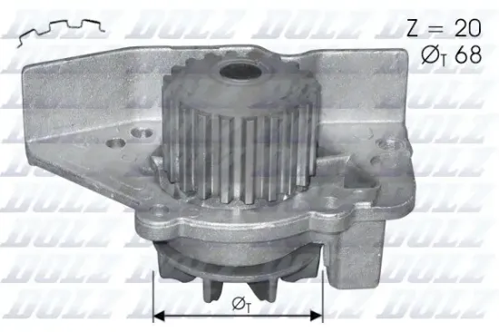 Wasserpumpe, Motorkühlung DOLZ C118 Bild Wasserpumpe, Motorkühlung DOLZ C118