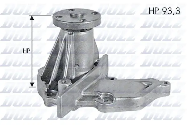 Wasserpumpe, Motorkühlung DOLZ F133