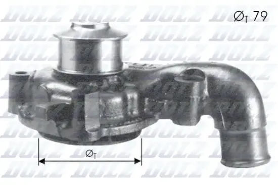 Wasserpumpe, Motorkühlung DOLZ F155 Bild Wasserpumpe, Motorkühlung DOLZ F155