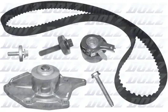 Wasserpumpe + Zahnriemensatz DOLZ KD004 Bild Wasserpumpe + Zahnriemensatz DOLZ KD004