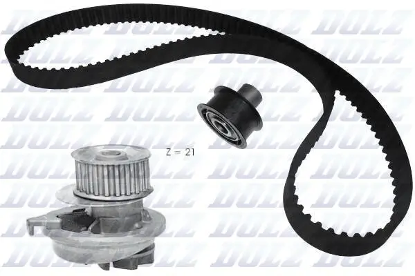 Wasserpumpe + Zahnriemensatz DOLZ KD020