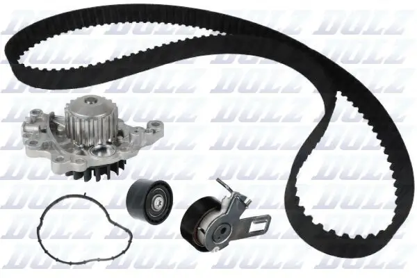 Wasserpumpe + Zahnriemensatz DOLZ KD236