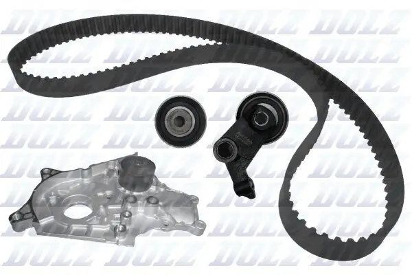Wasserpumpe + Zahnriemensatz DOLZ KD256