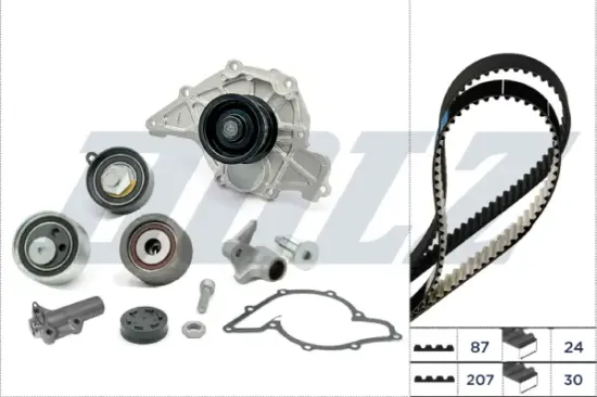 Wasserpumpe + Zahnriemensatz DOLZ KD327 Bild Wasserpumpe + Zahnriemensatz DOLZ KD327
