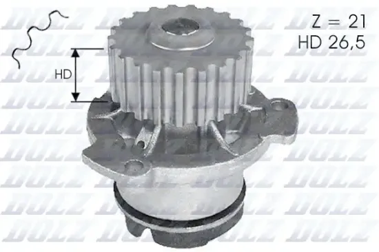 Wasserpumpe, Motorkühlung DOLZ L121 Bild Wasserpumpe, Motorkühlung DOLZ L121