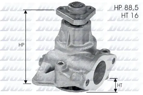 Wasserpumpe, Motorkühlung DOLZ L132 Bild Wasserpumpe, Motorkühlung DOLZ L132