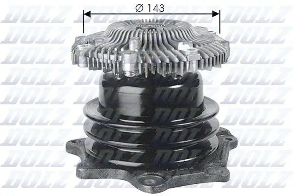 Wasserpumpe, Motorkühlung DOLZ N143