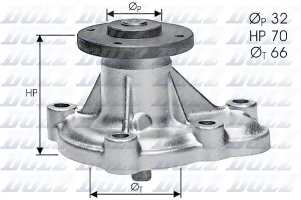 Wasserpumpe, Motorkühlung DOLZ O129