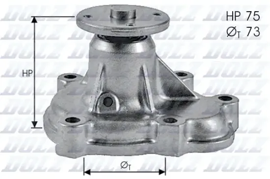 Wasserpumpe, Motorkühlung DOLZ O143 Bild Wasserpumpe, Motorkühlung DOLZ O143