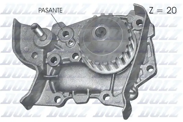 Wasserpumpe, Motorkühlung DOLZ R314