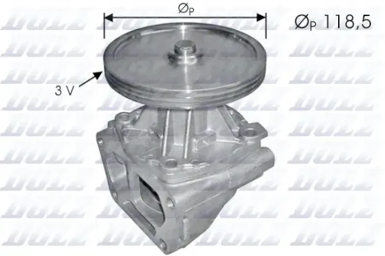 Wasserpumpe, Motorkühlung DOLZ S121 Bild Wasserpumpe, Motorkühlung DOLZ S121