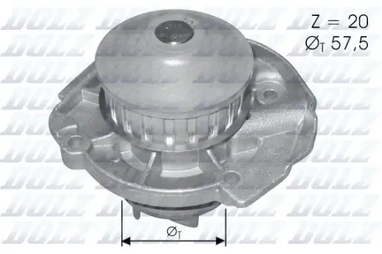 Wasserpumpe, Motorkühlung DOLZ S161 Bild Wasserpumpe, Motorkühlung DOLZ S161