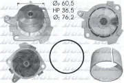 Wasserpumpe, Motorkühlung DOLZ S212