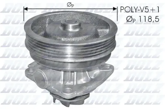 Wasserpumpe, Motorkühlung DOLZ S217 Bild Wasserpumpe, Motorkühlung DOLZ S217