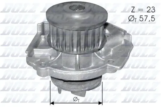 Wasserpumpe, Motorkühlung DOLZ S219 Bild Wasserpumpe, Motorkühlung DOLZ S219